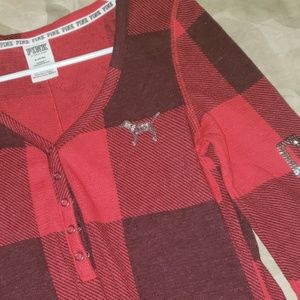 VS PINK sleeper onsie